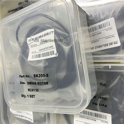 SK200-8 M2X130 스윙 모터 씰 키트 유압 실린더 굴삭기 씰 키트