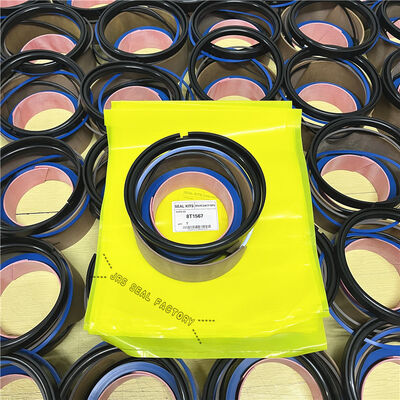 8T1567 8T-1567 유압 실린더 로더 리프트 티프트 스티어링 씰 키트 NBR 블랙 오링