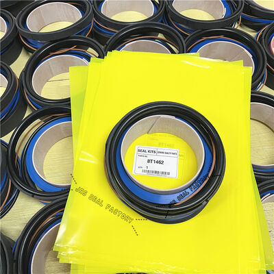8T1462 8T-1462 NBR 검정색 Oring 씰 나일론 WR 리프트 Tift 스티어링 유압 실린더 로더 씰 키트