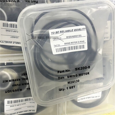 SK200-8 M2X130 스윙 모터 씰 키트 유압 실린더 굴삭기 씰 키트