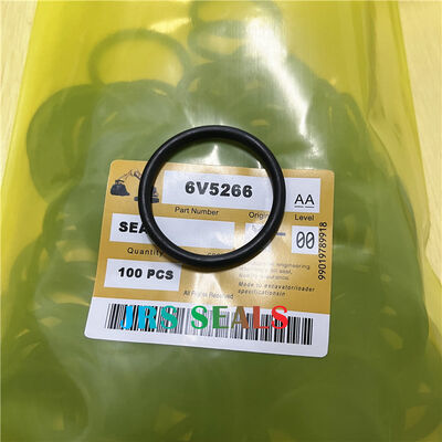 5H6734 6V6228 6V5266 3K0360 1H1023 유압 실린더 로더 리프트 Tift 스티어링 키트용 NBR 검정색 Oring