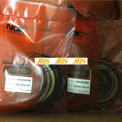 카토 굴삭기 대체를 위한 HD250 주문 제작된 PTFE HYD 실린더 봉지 키트